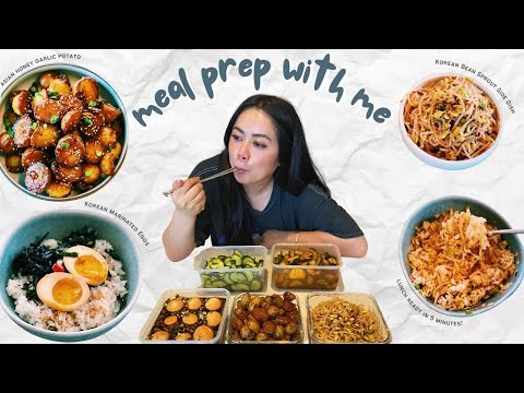 TiffyVlogs #3 | Meal Prep With Me (Easy & Quick!) + Deep Cleaning Vlog