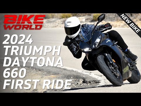 2024 Triumph Daytona 660 | First Launch Ride