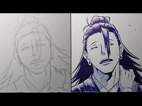 How To Draw Suguru Geto Step By Step - [Jujutsu Kaisen : Zero]