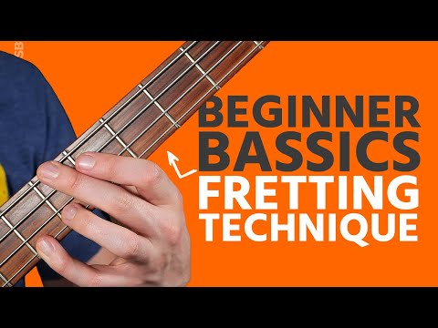 Basic Bass Fretting Technique (Beginner Bass Basics)