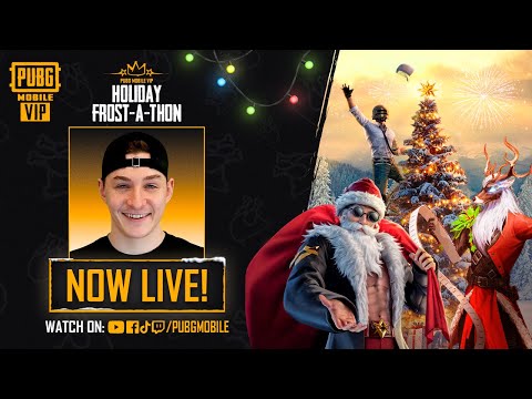 PUBG MOBILE VIP Holiday Frost-a-Thon: Winter Wonders w/ @Wynnsanity!