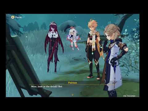 Albedo Story: Princeps Cretaceus Chapter: Act 1 -  JP dub/eng sub(only cutscenes) | Genshin Impact