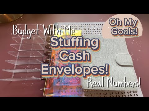 Budget With Me! Stuffing Cash Envelopes (7.12.24) | Cash Counting - Real Numbers! | Oh My Goals!