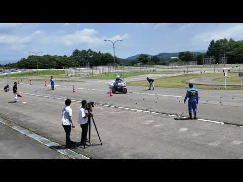 第54回 県下白バイ安全運転競技大会 岩手県警