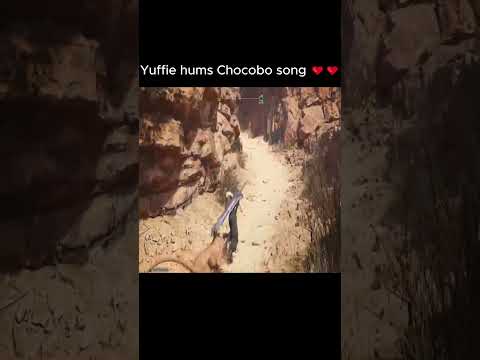 Yuffie hums Chocobo Song  #finalfantasy