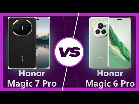 Honor Magic 7 Pro vs Honor Magic 6 Pro Detailed Comparison