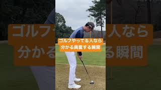 【チップイン】これが堪らなく気持ちいいですよね😂#shorts #golf #ゴルフ #ゴルフ初心者