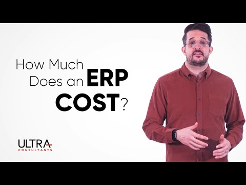 How Much Does an ERP Cost?