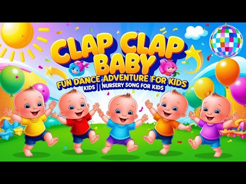 Clap Clap Baby|| Fun Dance Adventure for Kids||Wow Babies|| Nursery Song For Kids||#kidsmusic