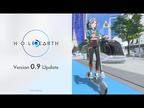 【#Holoearth】Ver.0.9.0 Trailer【Alternative City Update】