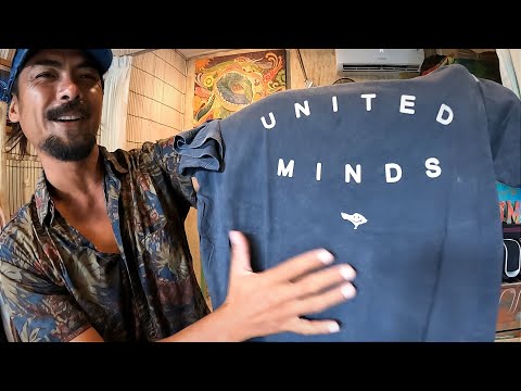 【バリ島生活ネタ】クタの服屋さん『UNITEDMINDS / ユナイテッドマインズ』でTシャツを買う動画