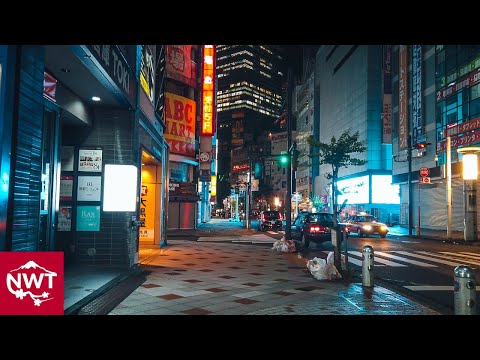 Tokyo Shibuya In The Middle Of The Night 4K July, 2020