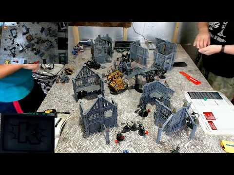 Orks vs Drukhari Coven Super Fast Batrep (test video sped up and uploaded for the giggles)