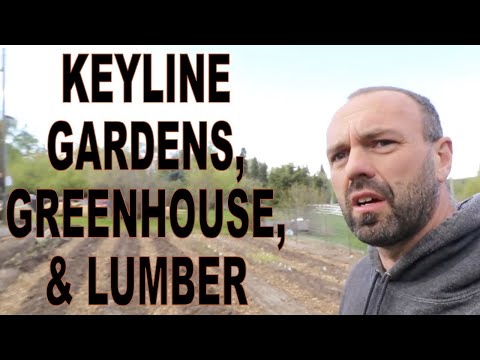 Keyline Gardens, New 4 Season Greenhouse, & Milling Our Lumber: Building Our Permaculture Property