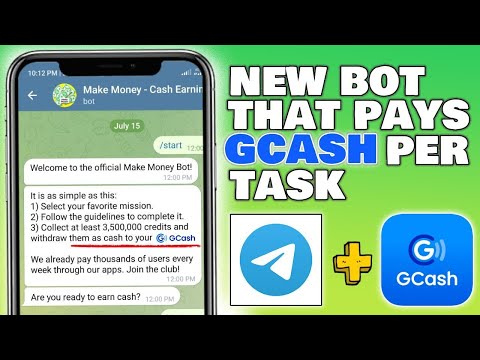 BAGONG TELEGRAM BOT SA PILIPINAS NA PWEDE KA KUMITA NG GCASH PER TASK! 100% FREE