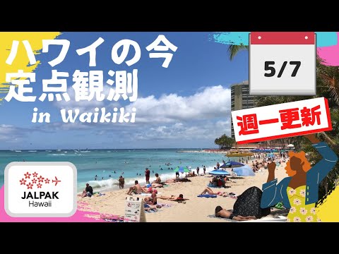 【ハワイの今】ワイキキ定点観測  2024年5月7日