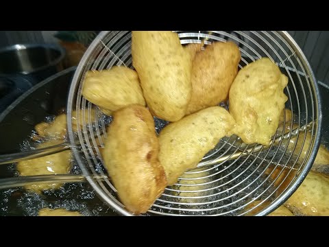 street food style|stuffed raw banana Bajii|అరటికాయ బజ్జి తయారీ విధానం|attikaya bajji recipe Telugu