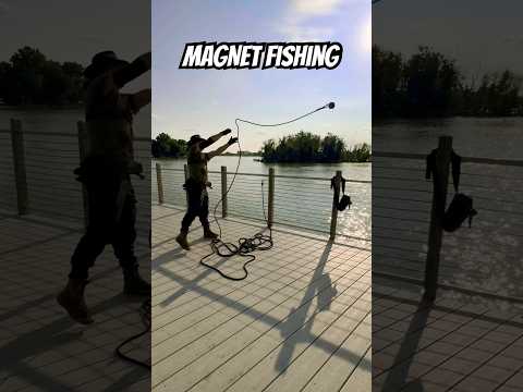 Hilarious Moments: When Magnet Fishing Goes Awry! #magnetfishing #shorts #fyp #viralshorts