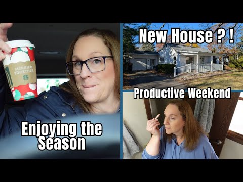 NEW House ? ! / Enjoying the Season / Productive Weekend Vlog