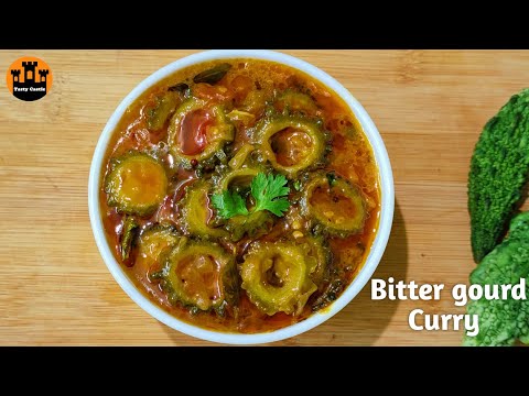 bitter gourd curry recipe in telugu || kakarakaya curry in telugu || kakarakaya pulusu