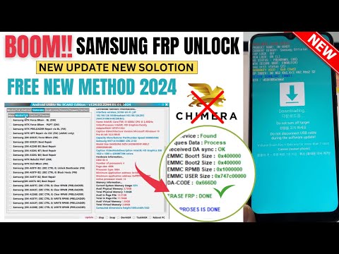 NEW METHOD!! SAMSUNG FRP BYPASS 2024 ALL ANDROID VERSION  | NO CHIMERA, NO *#0*#, NO TALKBACK