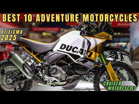 10 Best New 2025 Adventure Motorcycles at EICMA 2024