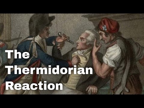 27th July 1794: Thermidorian Reaction begins in France with the arrest of Maximilien Robspierre