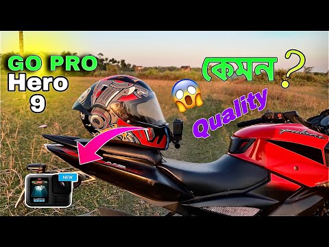 MotoVlog setup in 2025 with GoPro Hero 9 || Ns 200 Hyper ride 🔥 Bengali Motovlog #gopro #motovlog