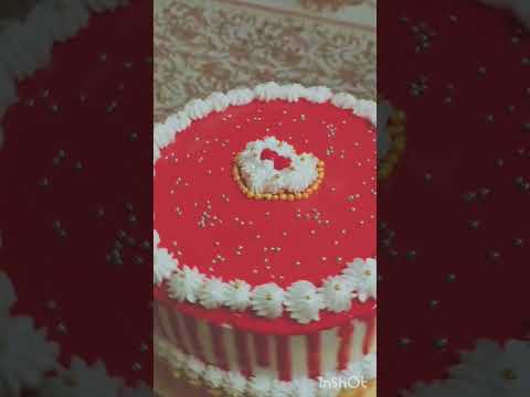 #Strawberry #Birthday cake#