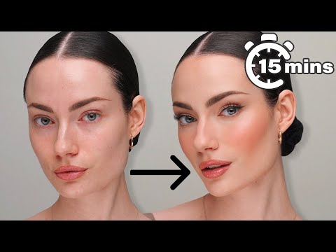 15 MINUTE SIMPLE GLOWY SUMMER MAKEUP *longwearing + easy!*