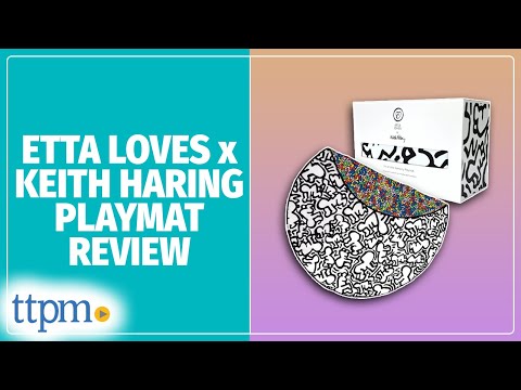 Etta Loves Keith Haring Reversible Sensory Playmat