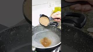 Tasty aata halwa recipe #recipe #trending #viralshorts #indianfood #tasty #food #song #fypシ゚viral