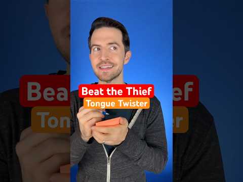 Beat the Thief (Chinese Tongue Twister, Dao Diao Sounds)