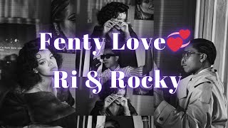 Rihanna and A$aprocky Fenty Love 💞✨ Fenty Power Couple.. #ririclip #asaprocky #relationships #love