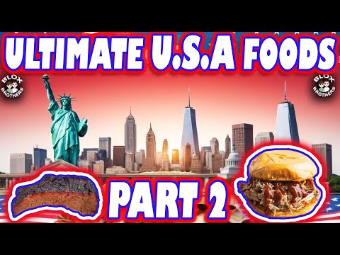 ULTIMATE Delicious USA FOODS from Every State (Part 2)/Fan made Suggestions/Secret Staycation