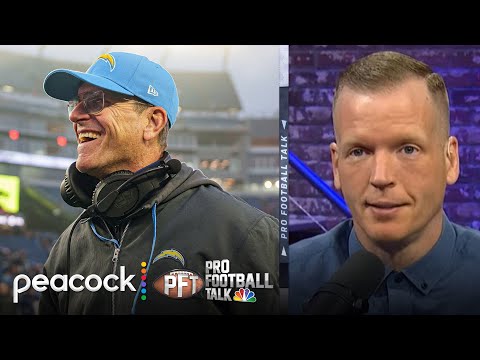 Chargers’ Jim Harbaugh claims to remember the day he was born | Pro Football Talk | NFL on NBC