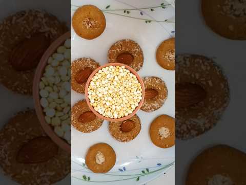 Instant Pottukadalai Nei Cake | Roasted Gram Sweet #shorts