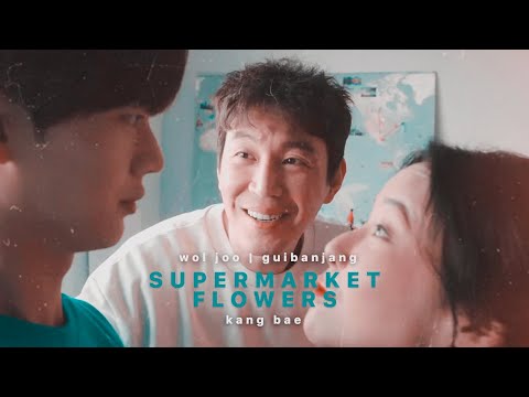 wol joo & mr. gwi & kang bae ✗ supermarket flowers ➵ mystic pop-up bar