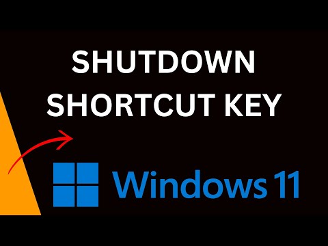 shutdown shortcut key