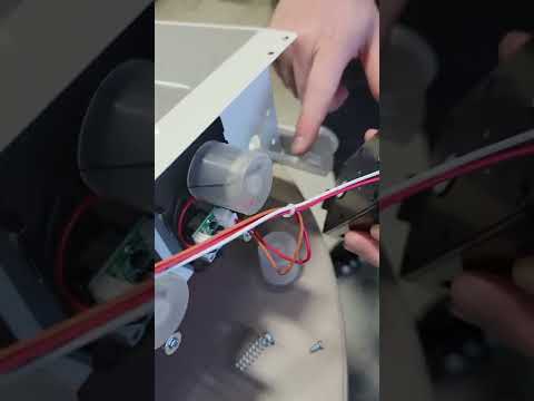 How to change motor on TVC combo vending machine