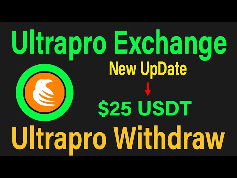 Ultrapro Real Or Fake | Ultrapro Exchange Withdrawal Confirmed | Ultrapro New update |#crypto