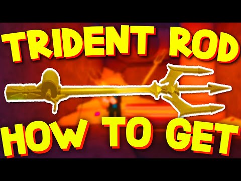 *EASY* How To GET TRIDENT ROD in FISCH! ROBLOX