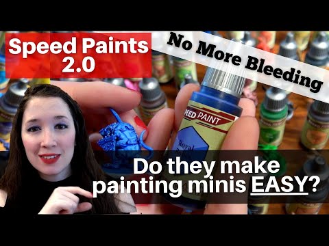 FIFTY Paints 1st Impressions - 2.0 Speed Paints of the Mega Paint Set by The Army Painter