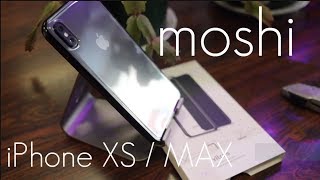 Slim, NON Yellowing, Clear Case - Moshi Vitros - iPhone XS / MAX - Hands on Review