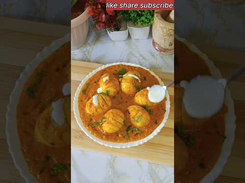 restaurant style egg butter masala recipe/ अंडा बटर मसाला रेसिपी। #deepikakirecipes #eggbuttermasala