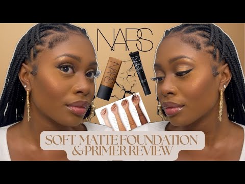 NARS SOFT MATTE FOUNDATION & PRIMER REVIEW/ DEMO