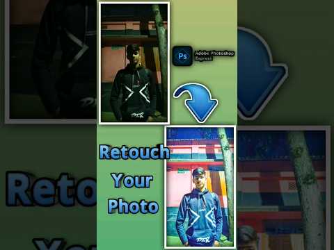 Retouch your Photo in Adobe photoshop easily | Dark photo to Lighting photo  make easily 😍  #Photo