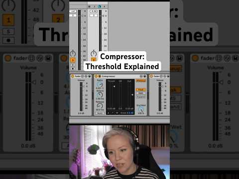 Understand Compressor Theshold 🔥 #abletontips #productiontips #compressor