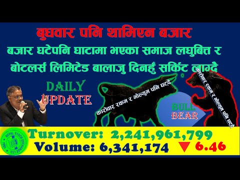 न बजार घट्न रोकिन्छ न #Samaj र #Bnl को सर्किट रोकिन्छ । हैन के हुन लागो। #fincotech #bishnu_bashyal