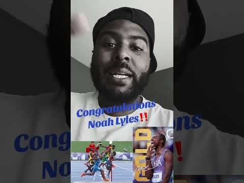 Noah Lyles' Wins 100m at 2024 Olympics!! Olympics Reaction: Jae Jones reacts